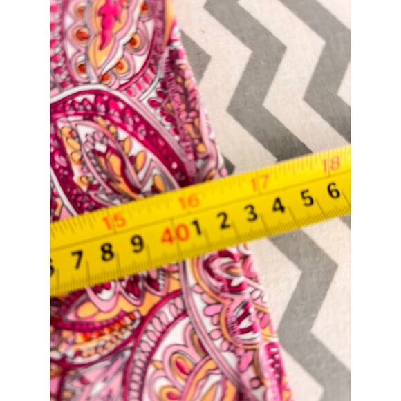 T0by Talbots Pink Paisley Print Active Skort with Pockets – M (15" Waist) - Picture 4 of 4